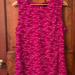 Worthington ladies fully lined sleeveless wrapped top